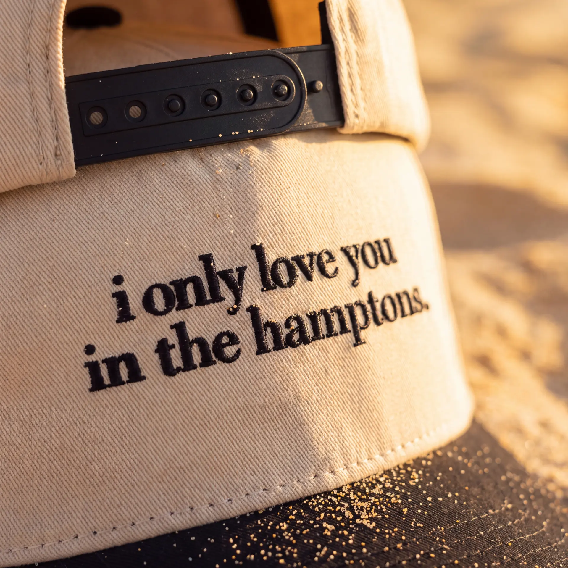 Audacity Avenue i only love you in the hamptons cap — house favorite